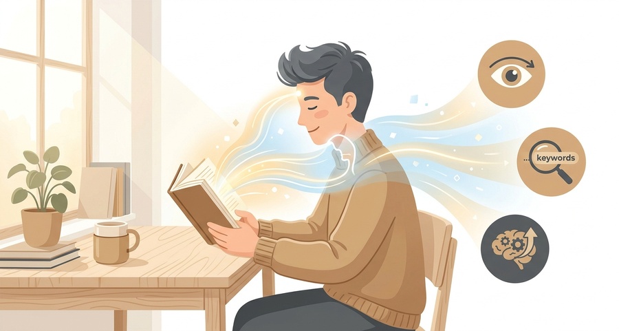 読書速度を上げる3つのコツ